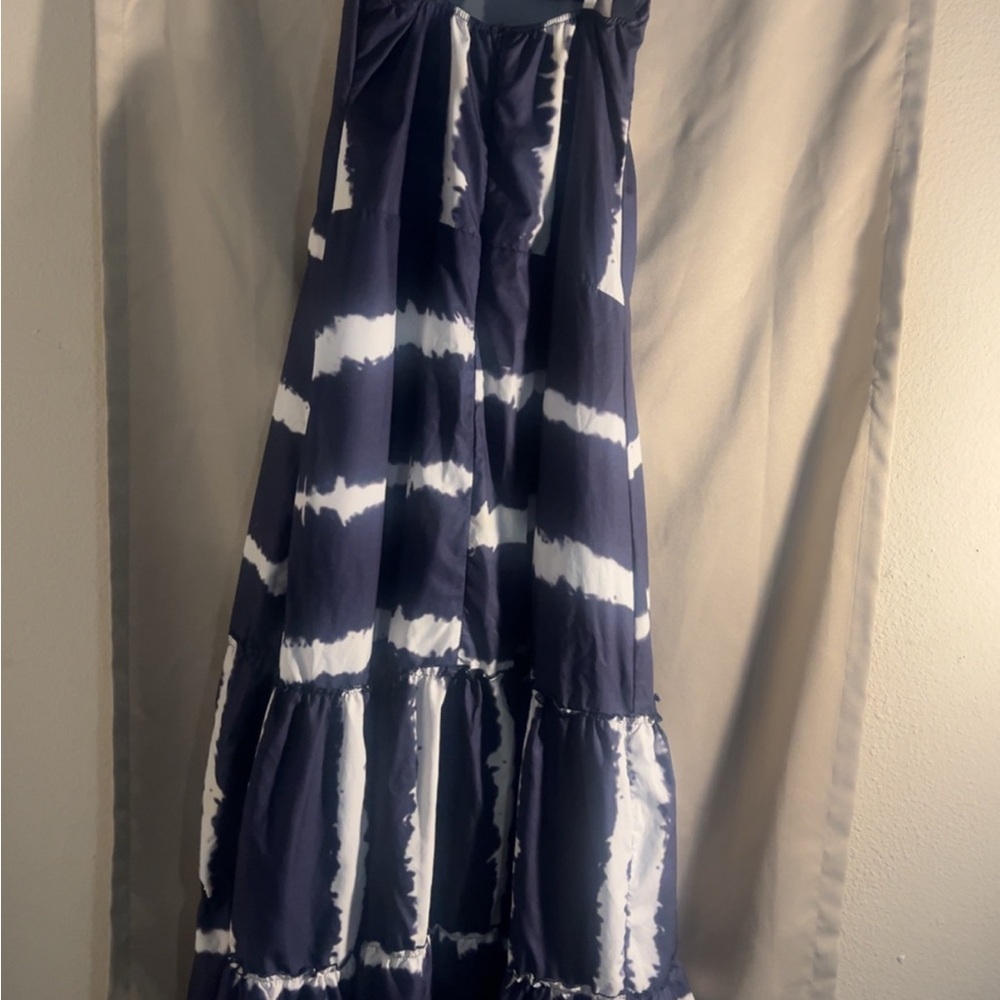 CBR Blue and White Striped Dress